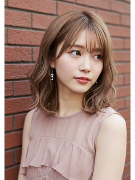 フルショウ 小牧(FURUSHO) マロンベージュ/くすみベージュ/ゆるふわ巻きモテパーマ