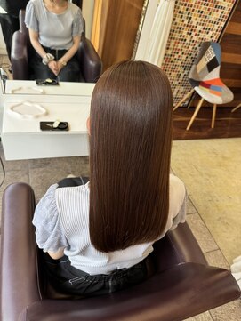 アズーア ヘアーアンドスパ(azure hair&spa) 艶髪ロング