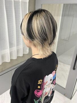 スウィープ(sweep) ハイトーンブロンドかからブラックデザイン