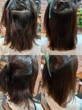 スット 渋谷(slut) くせ毛改善ストレート