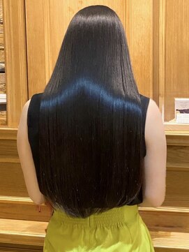 アロマ ヘアー ルーム 新宿3号店(AROMA hair room) 髪質改善ストレートロング／圧倒的ツヤ髪／美シルエットロング