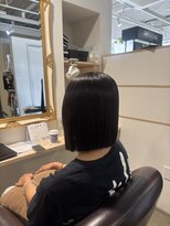 トムヘアーデザイン 楠葉店(TOM HAIR DESIGN)&nbsp;髪質改善縮毛矯正×ボブ
