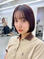 ヒュー 広島(HEW)&nbsp;大人可愛い内巻きボブ