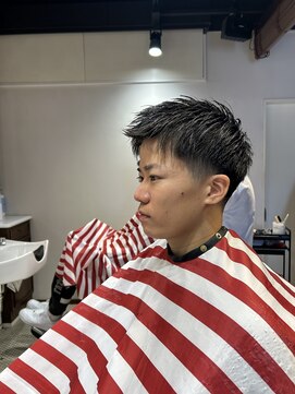 宮崎理容院 ブルーブラック&メンズショート58