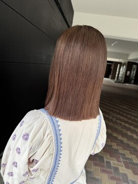 スーリール 春日店(Sourire) 髪質改善カラー×ブラウンベージュ
