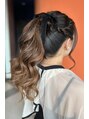 トータルヘアサロンカマダ&nbsp;結婚式、お呼ばれ 等のヘアセット、ヘアアレンジ、要予約です。