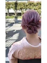 髪質改善個室型ヘアサロンalotta池袋東口店【6月30日NEW OPEN（予定）】&nbsp;卒業式ヘア/シンプルシニヨン