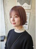 【新宿】ショートボブブリーチダブルカラー学割U24