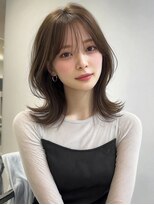 ノイズオオサカ 梅田店(NOISM OSAKA) 20代30代40代レイヤーカットショートヘアタッセルボブ、韓国