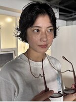 ナヌークカフラ(nanuk kafla)&nbsp;ショートボブパーマ