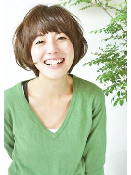 ルエ(rue) 『ナチュラル×大人女子』春の装いボブ