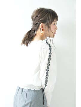 ネオリーブカフ 鶴ヶ峰店(Neolive caff) 【Neolive】お家でも簡単にできる☆ローポニーアレンジ♪