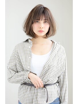 ルードノエル(Rue de Noel) 大人かわいいハイライトボブ