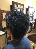 スウィングバックヘア