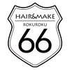 ヘアアンドメイク ロクロク(hair&make ROKUROKU)のお店ロゴ