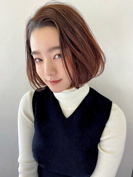 レイラバイアフロート 吉祥寺(Lila by afloat) かきあげボブ【アフロート吉祥寺　緒方】