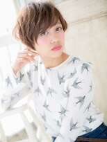 モッズ ヘア 福岡姪浜店(mod's hair)&nbsp;*mod's姪浜*…大人可愛いくせ毛風マッシュ小顔矯正立体カットe