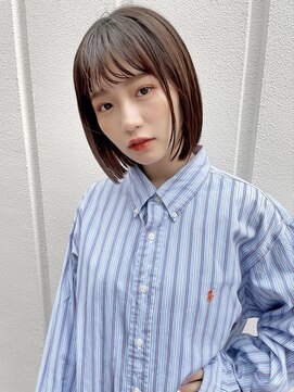 レトン 銀座(leton) ボブ/テラコッタ/ミニウルフ/くすみブルー[東銀座/銀座]