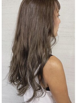 ウェグ 難波(WEG) WEG 道頓堀 ニュアンスウェーブxアッシュベージュ/髪質改善