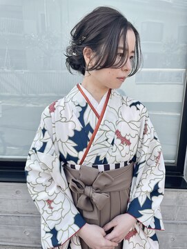 スティードトーキョー(Steed Tokyo) Hakama dressing × Shinyon arrange