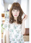イメチェン/似合わせカット/フルバング/レッドブラウン/幡ヶ谷
