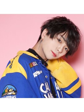 ルフレ 新宿歌舞伎町店(Reflet) メンズ/メンズカット/黒髪/マッシュ/ウェーブパーマ/ツイスト