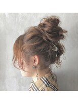 ★ドレスヘア_お団子ヘアアレンジ★