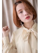 カバーヘア ブリス 戸田公園西口店(COVER HAIR bliss)&nbsp;外国人風ビビットカラーうるツヤ大人ボブZ戸田公園10代20代30代