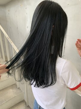 アクアオモテサンドウ(ACQUA omotesando) ☆透明感カラーブリーチなし暗めオリーブベージュグレージュ