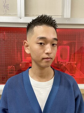 メリケンバーバーショップ トーキョー(MERICAN BARBERSHOP TYO) YS STYLEハイライト/マッシュパーマ/ウルフ/アッシュブラック146