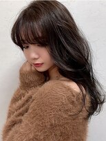 モアナ バイ ラナ(MoanA BY LANA)&nbsp;小顔ヘア　伸ばしかけヘア　簡単スタイリング　ダークアッシュ