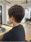 ショートパーマショートカット前髪あり前髪なし20代30代40代