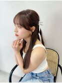 moc style 立川/韓国/ブリーチ/髪質改善/前髪/顔まわり/レイヤー