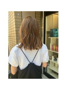 グラスバイネオリーブ 大倉山駅前店(grace by neolive) ミルクティーベージュカラー/ミディアム