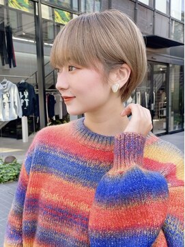 ロンド ジュルード 名古屋(Lond jeloud) ショート ボブ インナー 艶髪 韓国風 レイヤーカット258