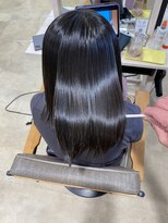 アンジュベイナハ (Ange Bay NAHA)&nbsp;ブロー・アイロン無し×酸性ストレート