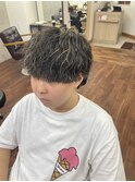 メンズマッシュウルフ×メッシュ