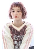 10代20代30代癖毛風ボブパーマ