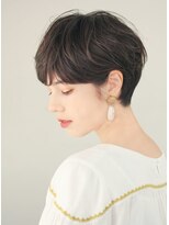 大人美人ショートカット耳かけ30代40代50代髪型小顔ショートヘア