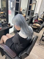 ノエ 心斎橋(Noe)&nbsp;ペールブルー♪髪質改善♪