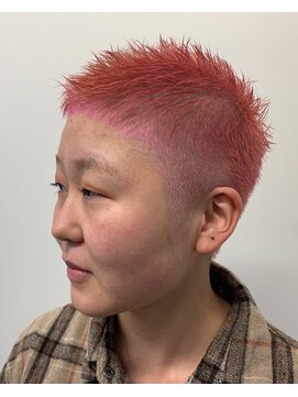 キジ(KIJI) ★バズカット×ホワイトピンク★