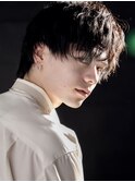 縦落ち色っぽいパーマ　アンニュイパーマ