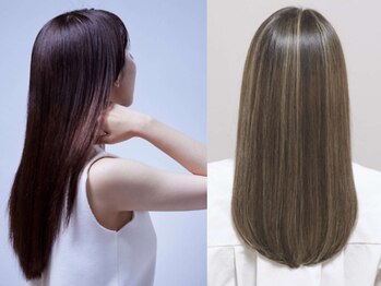 ロアール 上小田井(LOAOL KAMIOTAI)の写真/髪質改善で若見え&上品な姿に！カラーを繰り返した髪のうねりもうる艶ストレート髪に根本から改善☆
