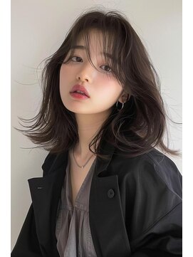 ラナ 新宿(lana) ミディアム/レイヤー/顔まわりカット【lana hair/新宿】