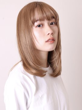 ヨファヘアー 岡本店(YOFA hair) 似合わせカット20代30代40代ワイドバングレイヤーセミディ0402