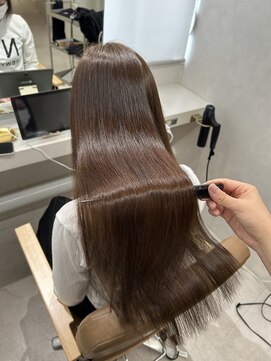 スラッシュ(SLASH) 髪質改善/ナチュラルブラウン/オーガニックカラー/艶髪