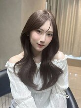 簡単スタイリング☆韓国レイヤー×くびれ巻きでふんわり柔らかな印象に！