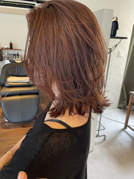 ワンコア (ONE CORE) 白髪あっても◎くびれヘアピンクブラウン