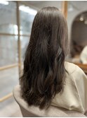 ブリーチ無し!グレージュカラー
