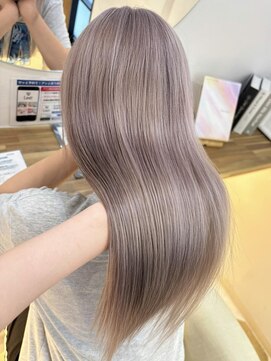 ラビスモア(Lovis moa) ラベンダーグレー/メルティカラー/似合わせカット/上尾/韓国